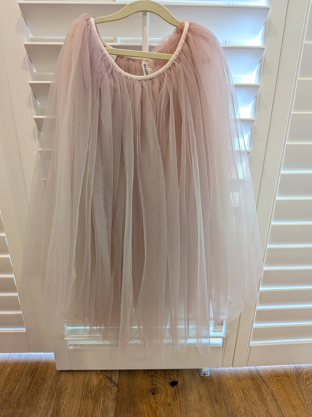 Zara Dusty Pink Tulle Skater Skirt. Brand New With Tags.